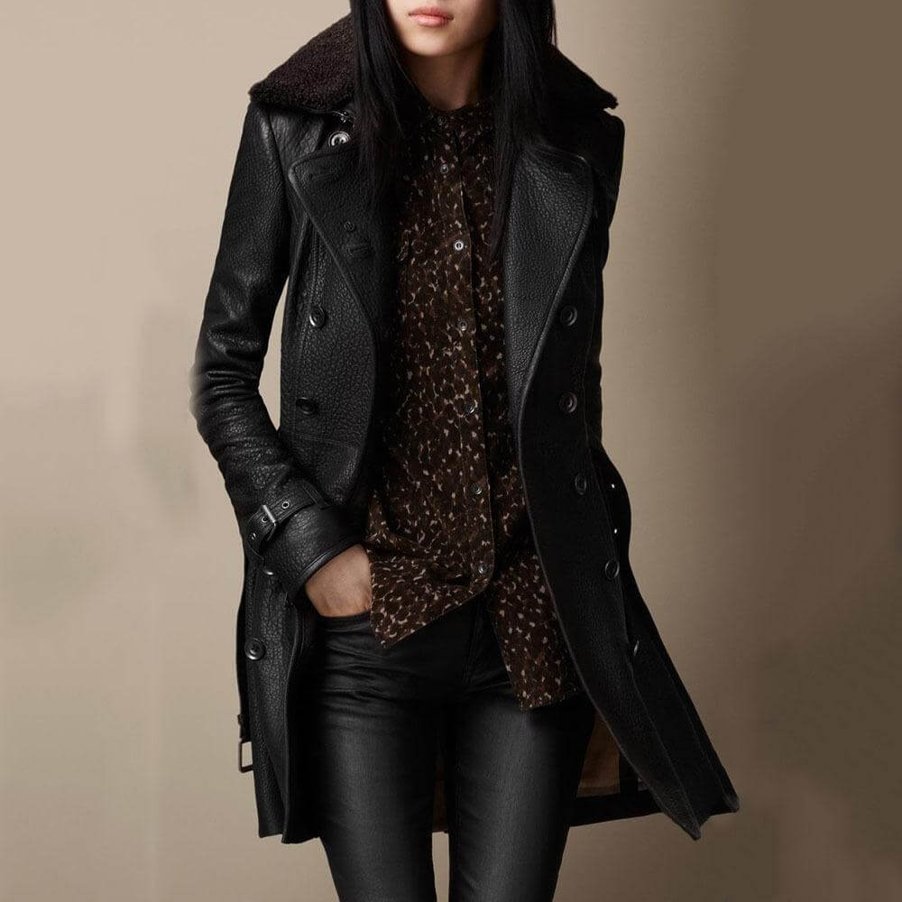 Elegant Tailored Coat, Winter Wear