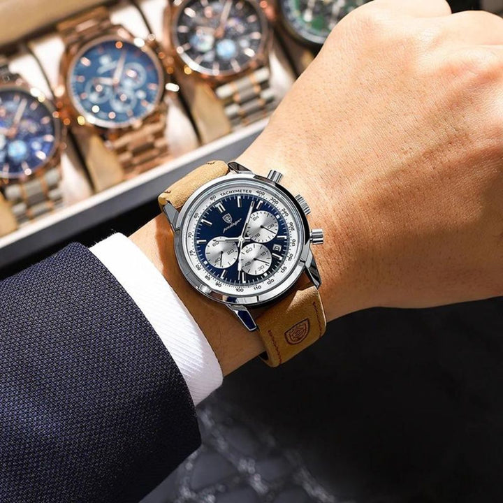 Men’s Watch Leather Band | Ponty