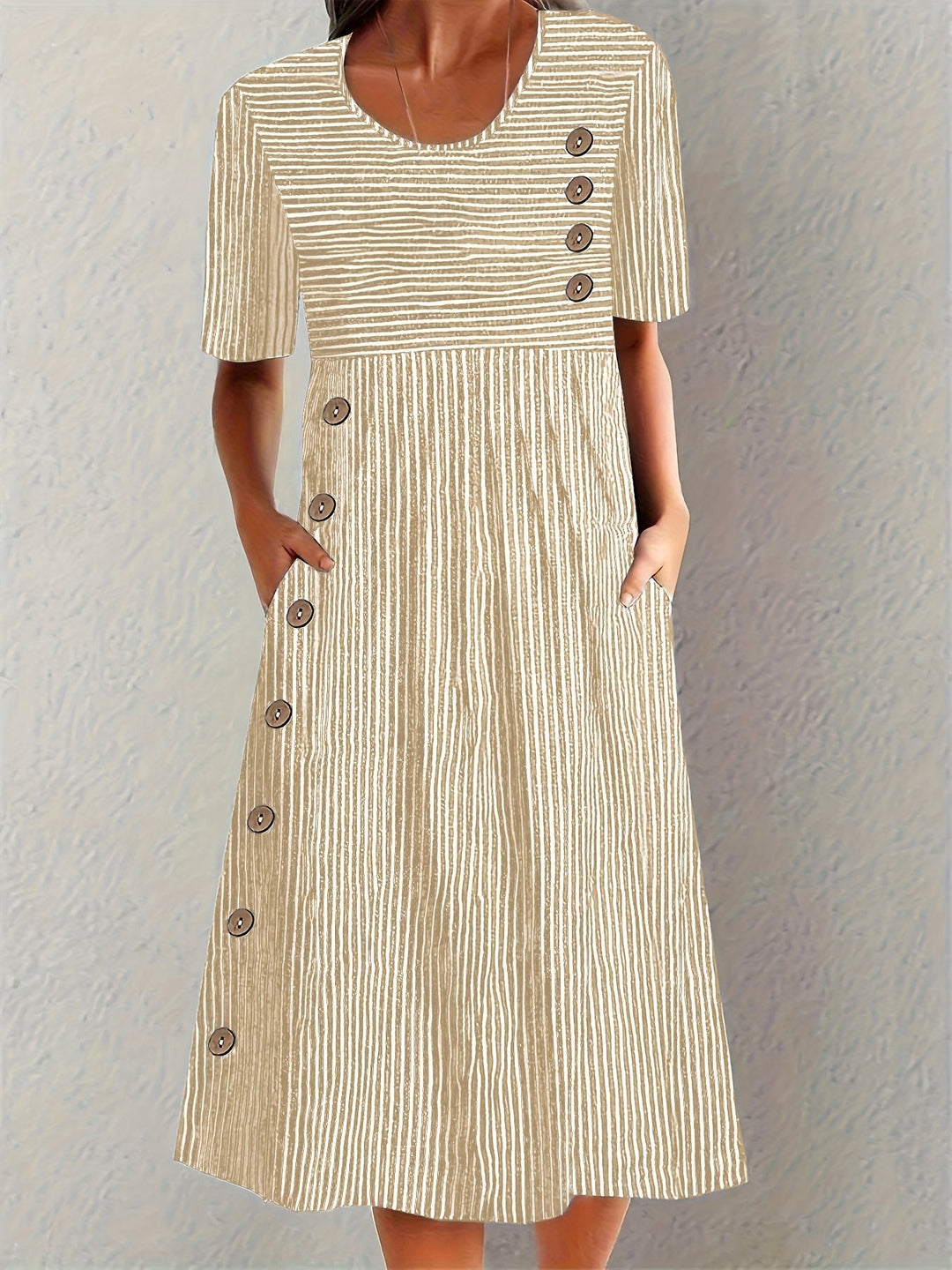 Elizabeth™ | Striped Summer Dress