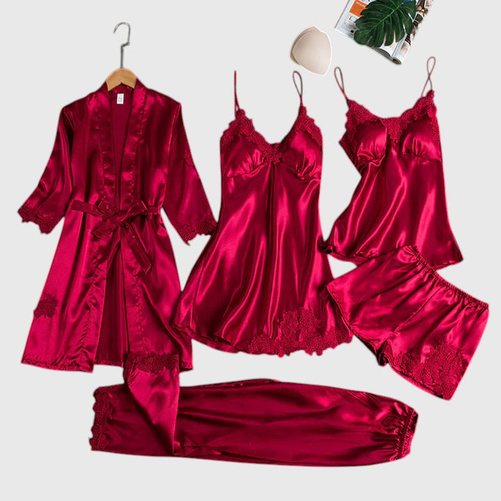 Arabella - Women's 5-Piece Nightwear Set