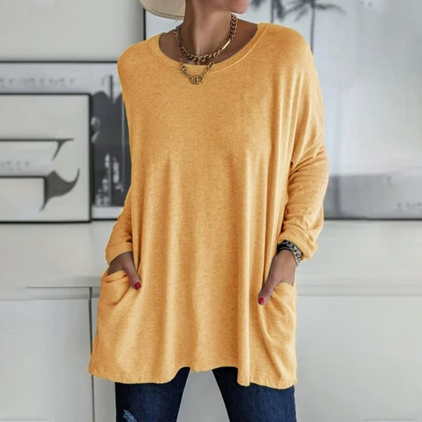 Daisy | Relaxed Long Sleeve Top