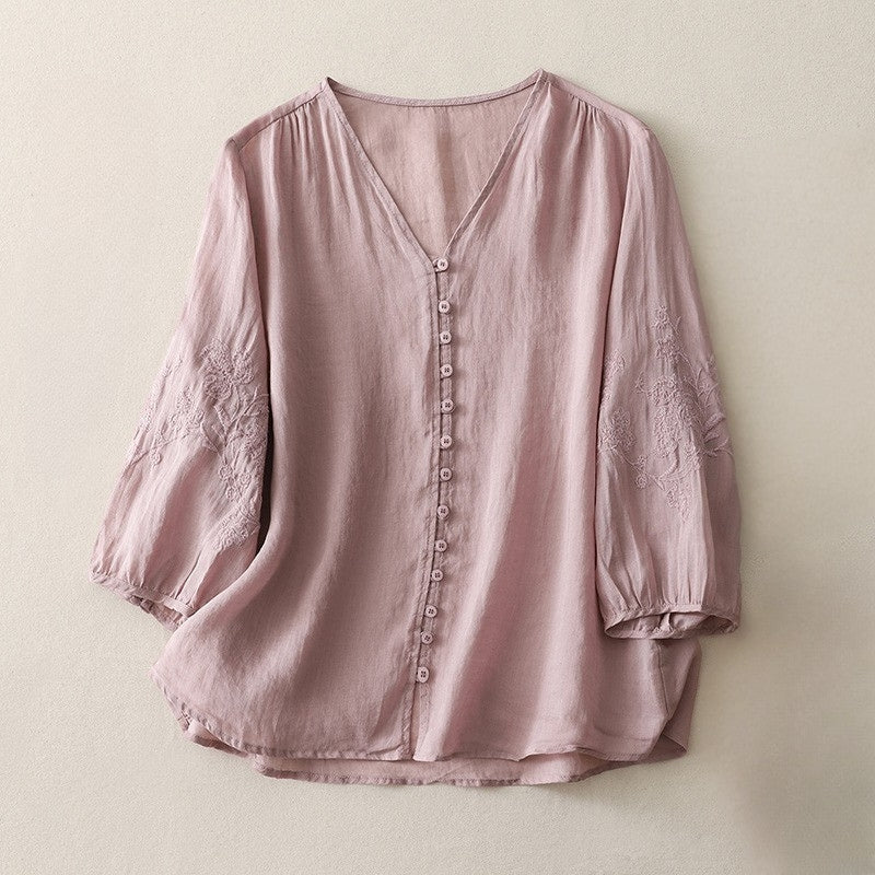 Renna – Linen Blouse