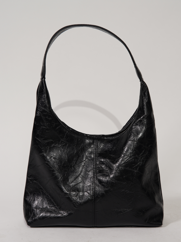 isabella™ Crimson Luxe Leather Satchel