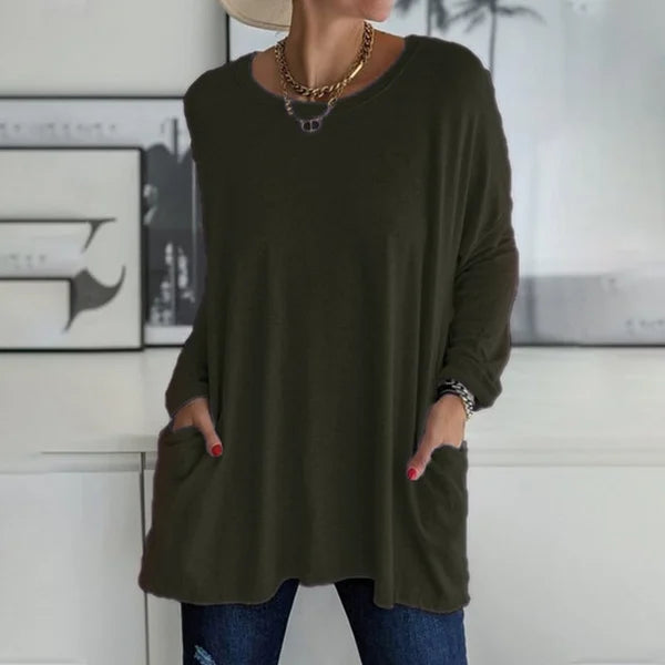 Daisy | Relaxed Long Sleeve Top