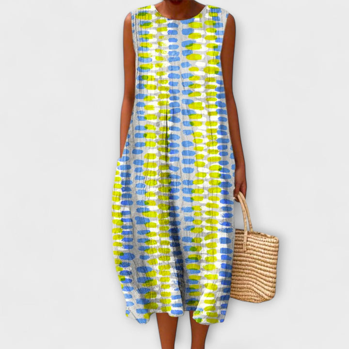 Camilla – Artistic Maxi Dress