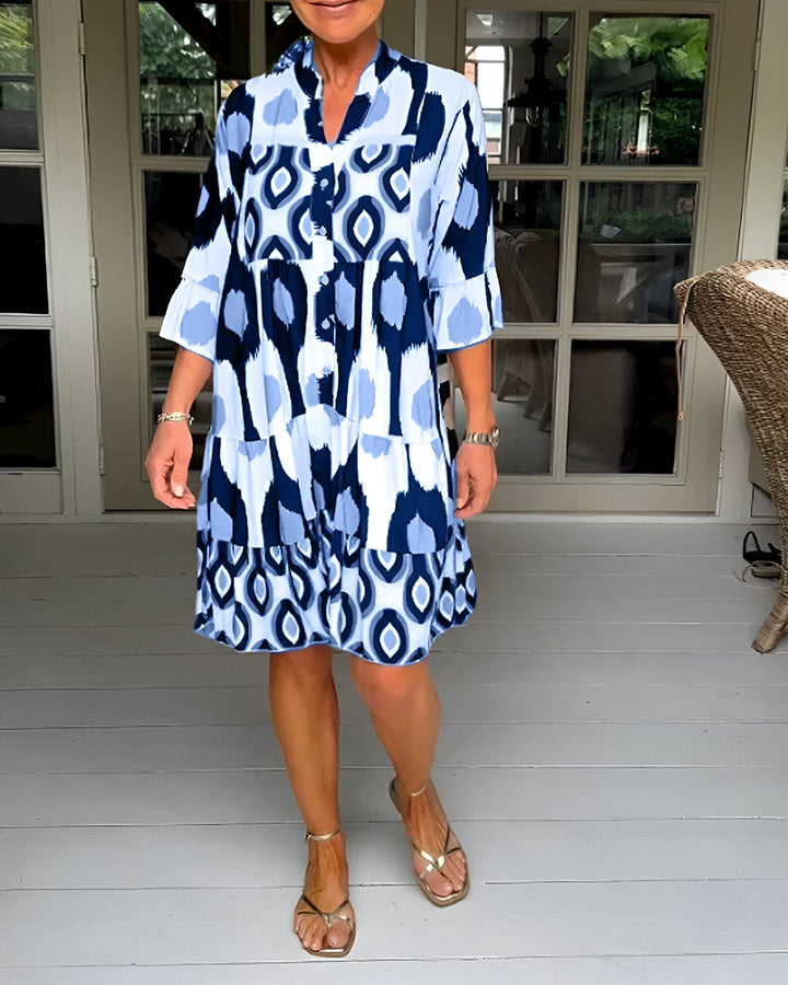 Mia | Midi Dress with Buttons