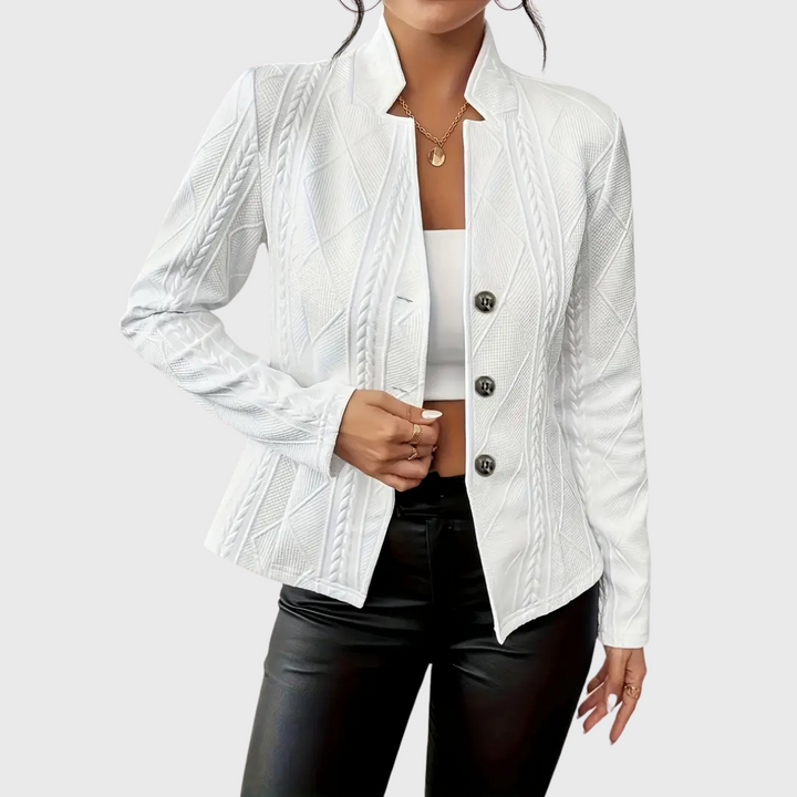Chloe – Coat with Elegant Details