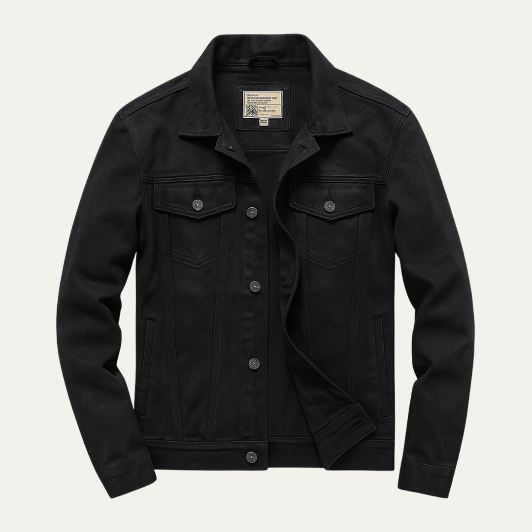 The Vintage Suede Cargo Jacket for Men — Lightweight Outdoor Style