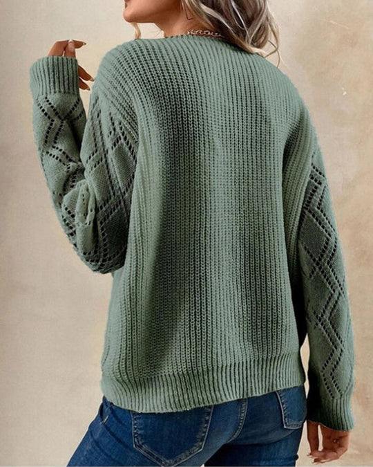Cassandra | Elegant Comfortable V-Neck Sweater