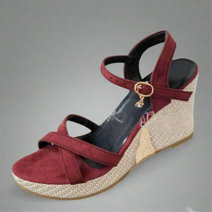 Xeltrud | Comfortable Wedge Platform Sandals