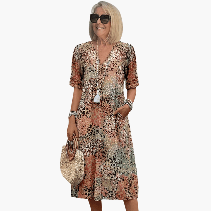 Colette™ | Vibrant Mid Dress