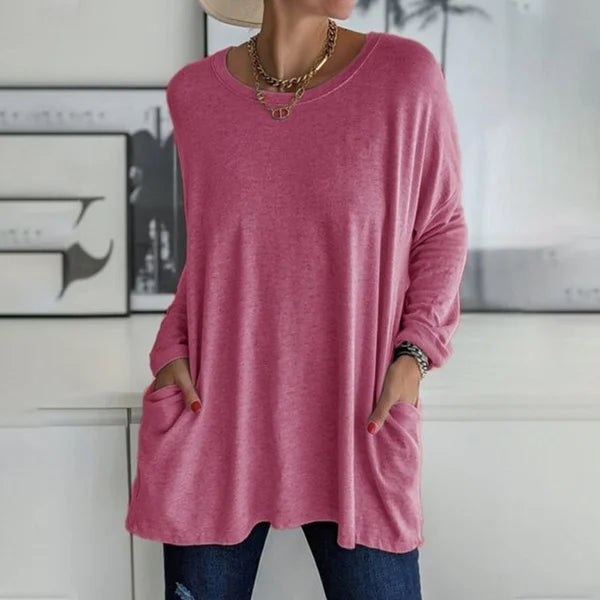 Daisy | Relaxed Long Sleeve Top