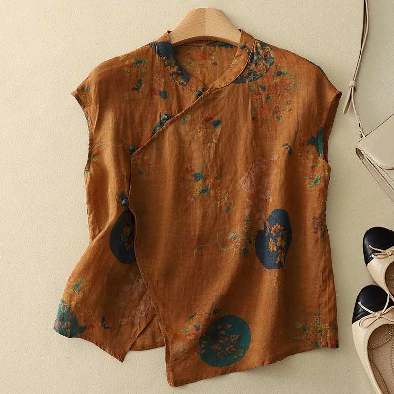 AMANDA - LINEN TOP