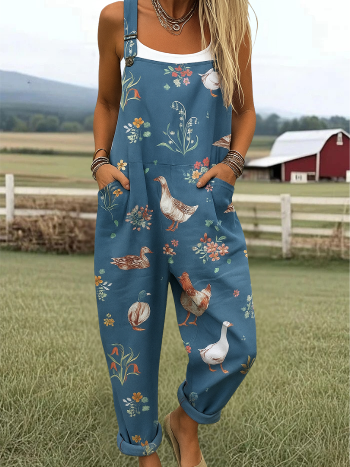 Amelia | Artistic Overall Jumpsuit