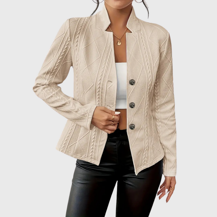 Chloe – Coat with Elegant Details