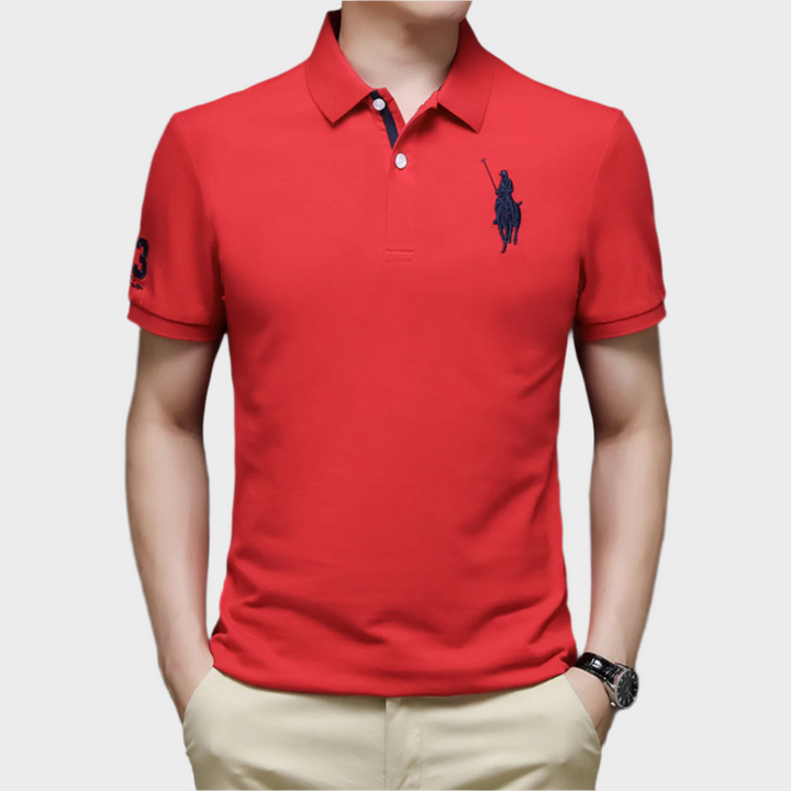 RALPH | ELEGANT POLO WITH EMBROIDERY