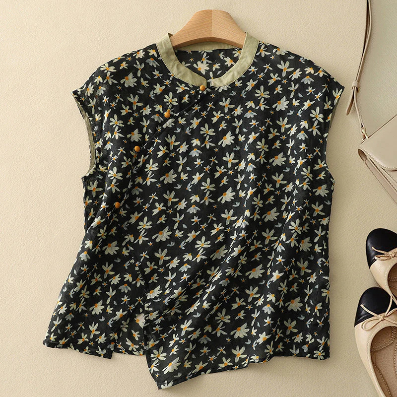 AMANDA - LINEN TOP