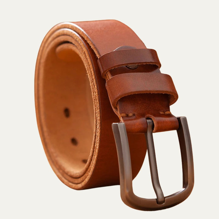 The Easton Belt – Genuine Cow Leather, Hand-Finished Classic
