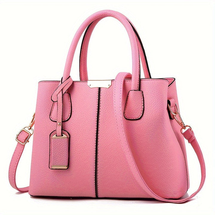 Leona - Spacious PU Leather Handbag for Women