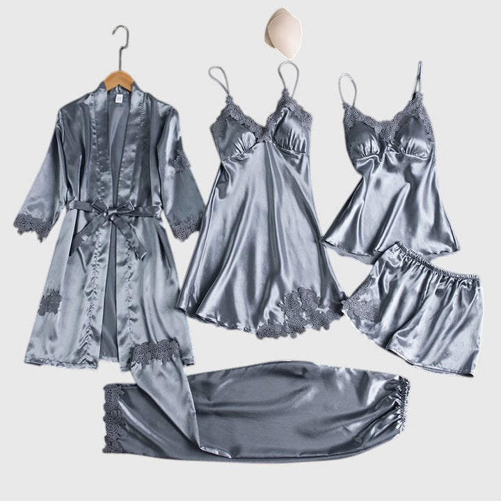 Arabella - Women's 5-Piece Nightwear Set