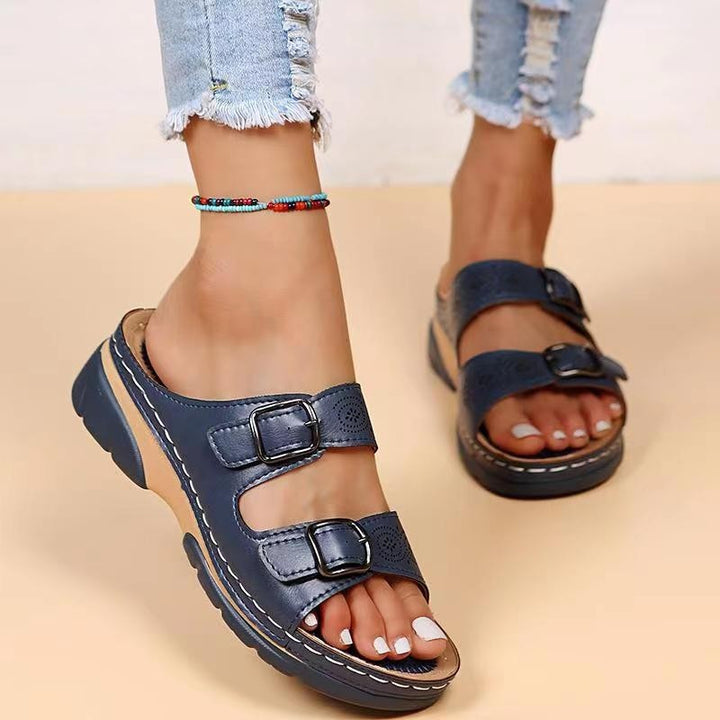 Georgiana - Orthopaedic Wedge Sandals