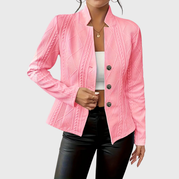 Chloe – Coat with Elegant Details
