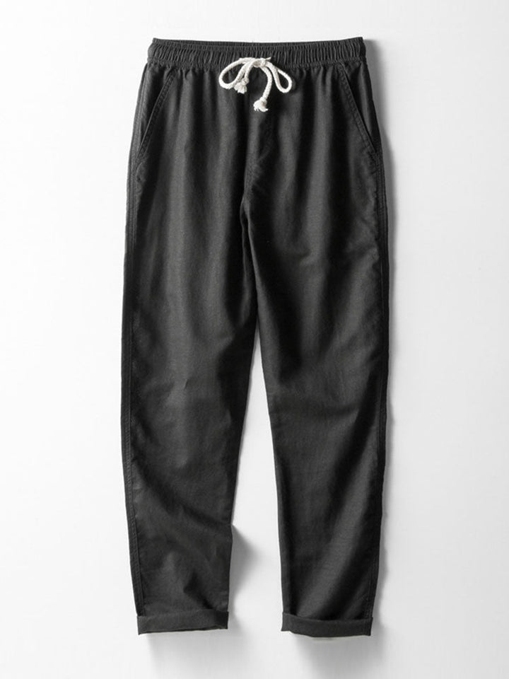 Striped Shirt & Relaxed Trousers Set