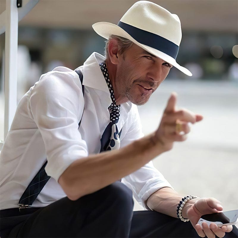 Classic handmade Panama hat
