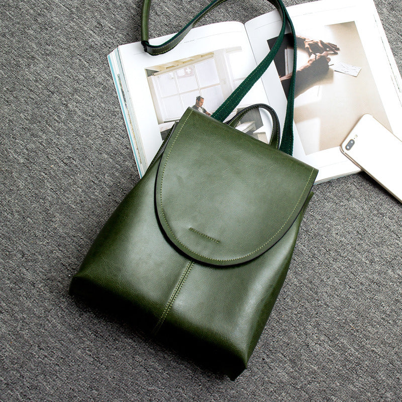 Miranda - Stylish Leather Backpack for Women