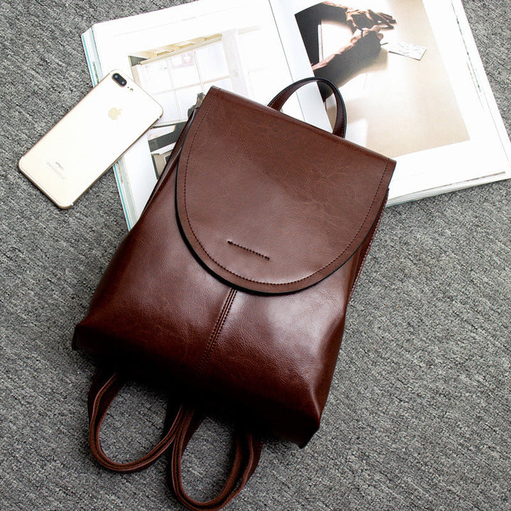 Miranda - Stylish Leather Backpack for Women
