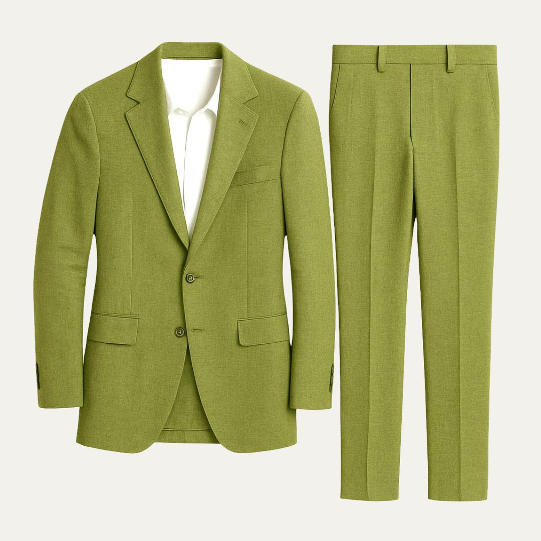 The Amalfi Linen Wedding Guest Men Suit