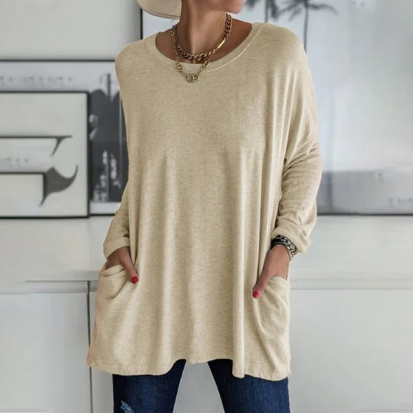 Daisy | Relaxed Long Sleeve Top