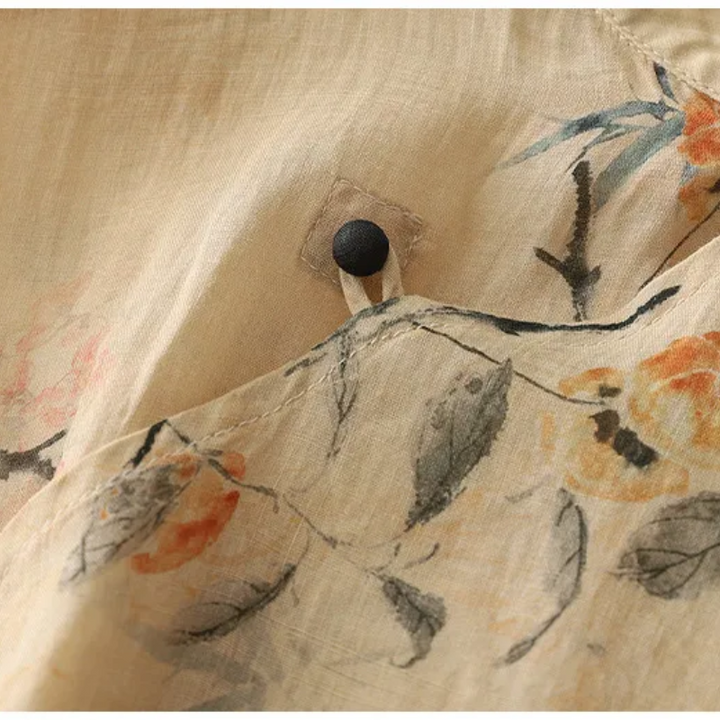 AMANDA - LINEN TOP
