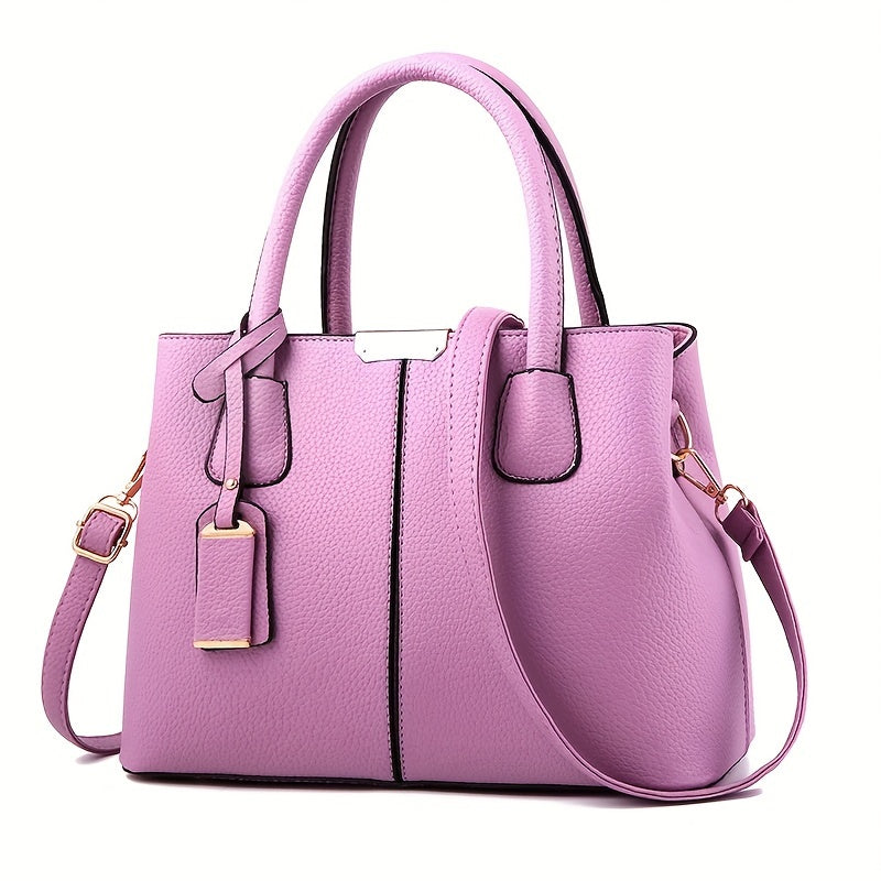 Leona - Spacious PU Leather Handbag for Women
