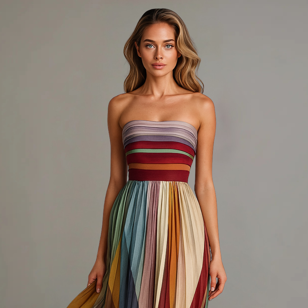 Elizabeth™ | Colorful Maxi Dress