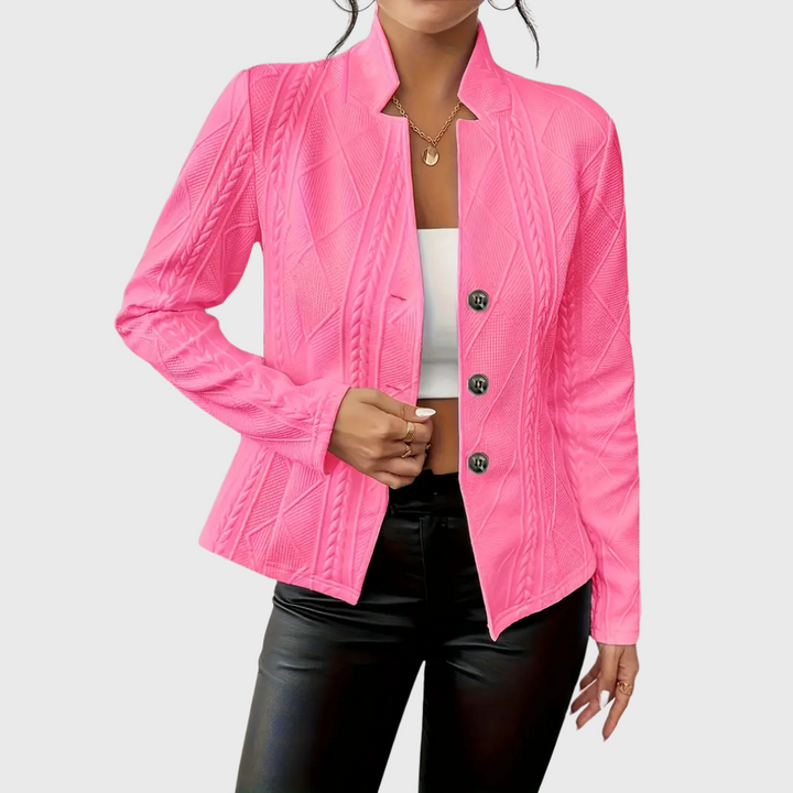 Chloe – Coat with Elegant Details