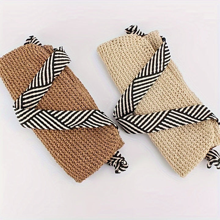 Charlotte™ – Handwoven Boho-Chic Carryall Tote