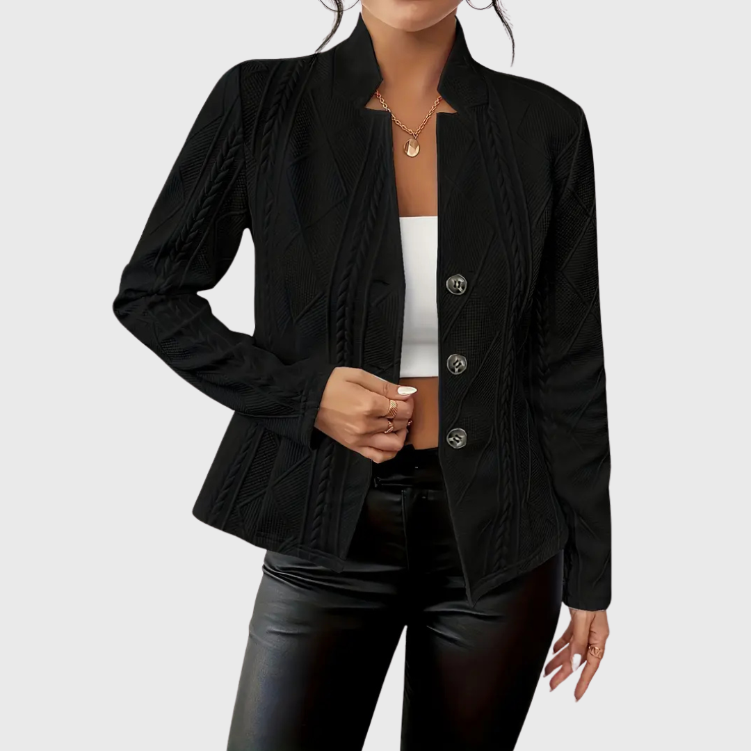 Chloe – Coat with Elegant Details