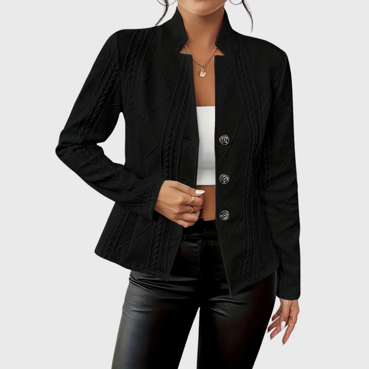 Chloe – Coat with Elegant Details
