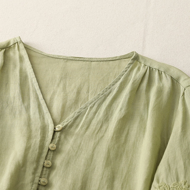 Renna – Linen Blouse