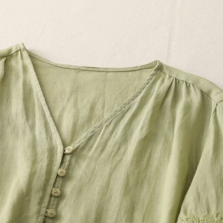 Renna – Linen Blouse