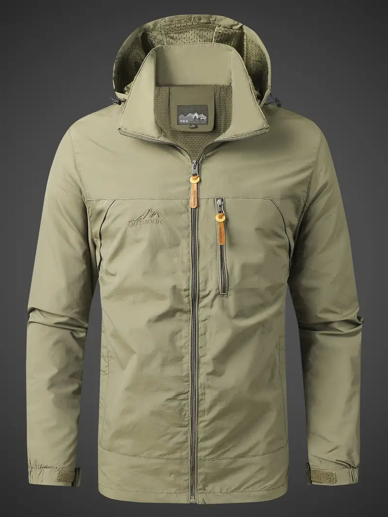 Waterproof and Windproof Outdoor Jacket for All Activities