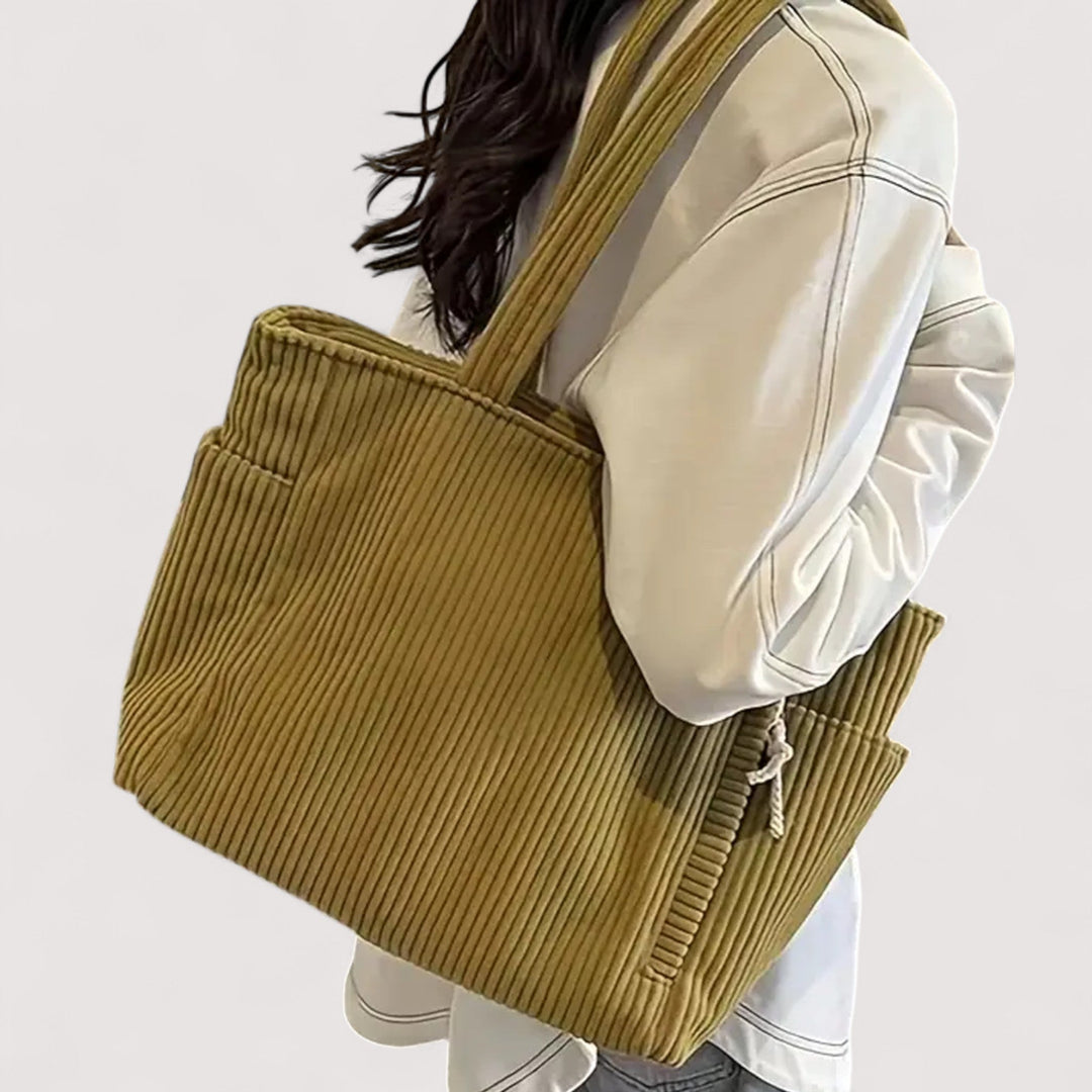 Elizabeth™ | Ribbed Tote Bag