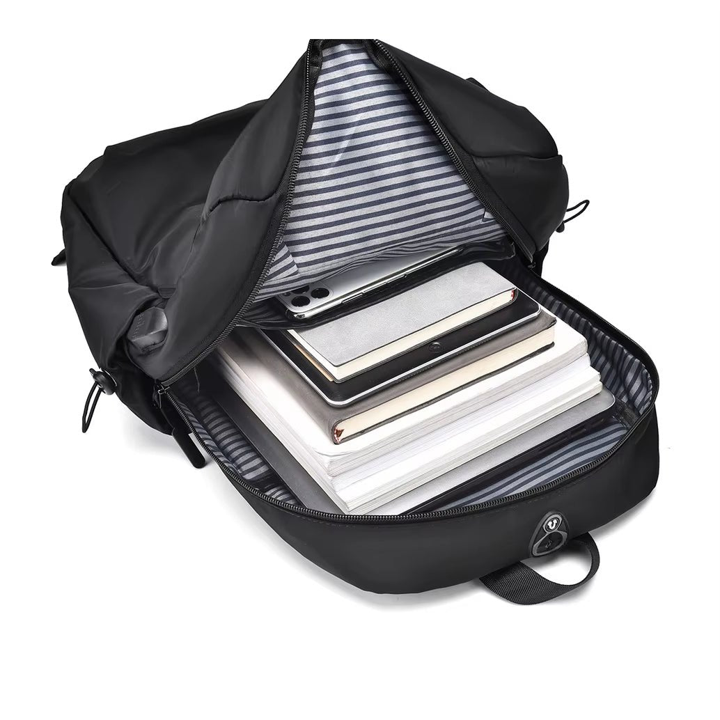 Men's Lightweight Laptop Travel Backpack - Multi-Compartment & Ergonomic