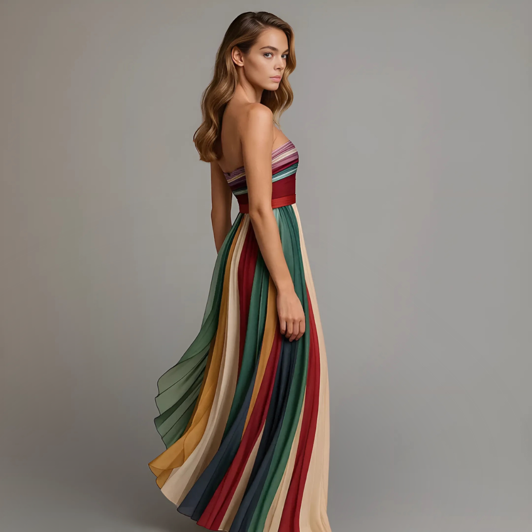 Elizabeth™ | Colorful Maxi Dress