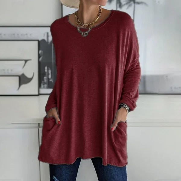 Daisy | Relaxed Long Sleeve Top