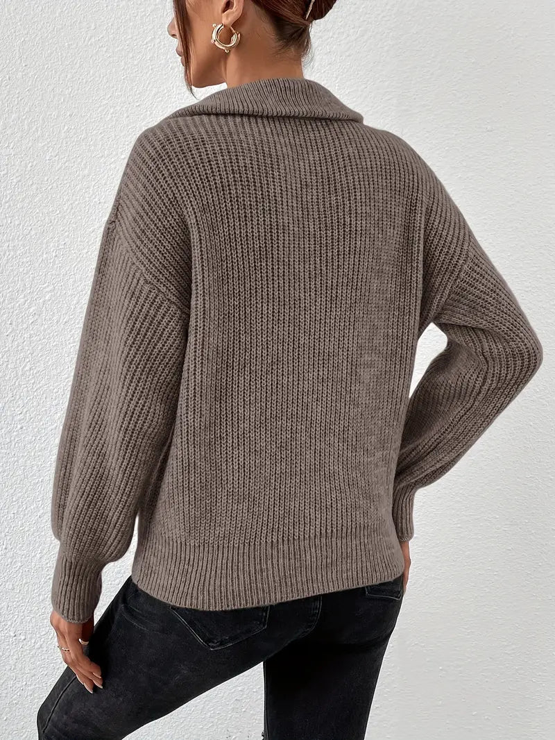 Norma | Cozy Zip Sweater for Women