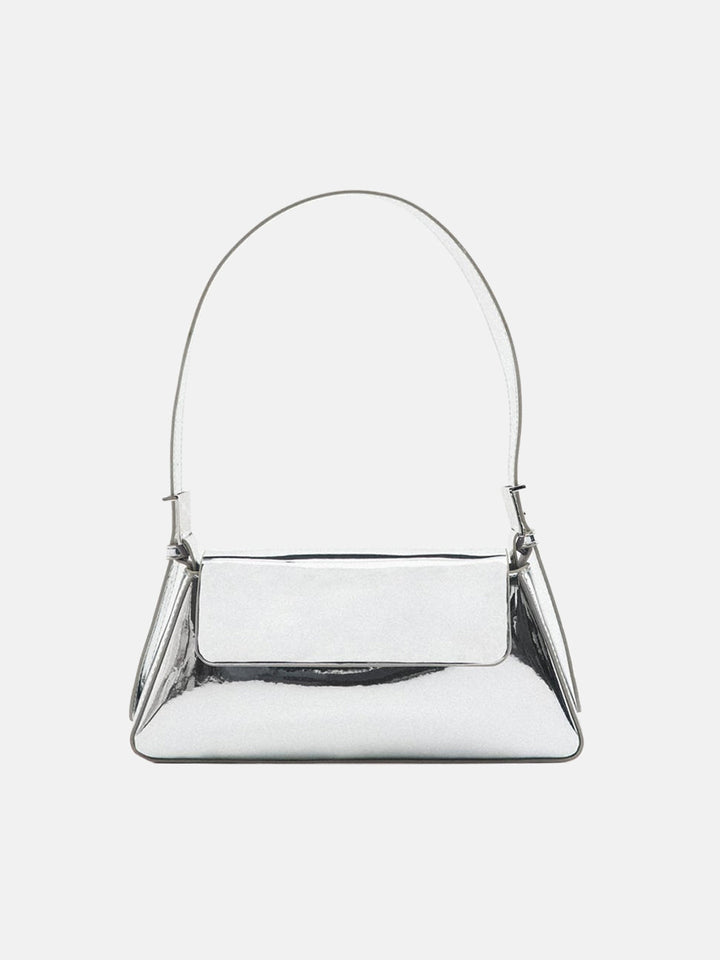 isabella™ Metallic Lacquered Leather Shoulder Bag