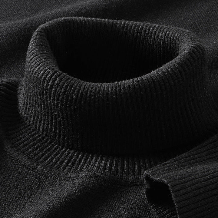Larson - Classic Knit Turtleneck Sweater