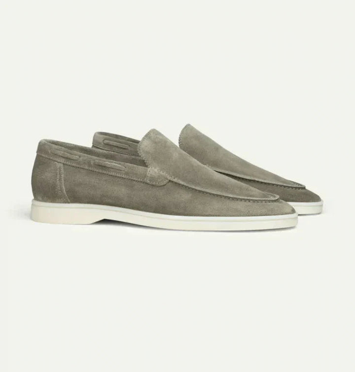 Men’s Suede Loafers Slip On Luxury Shoes